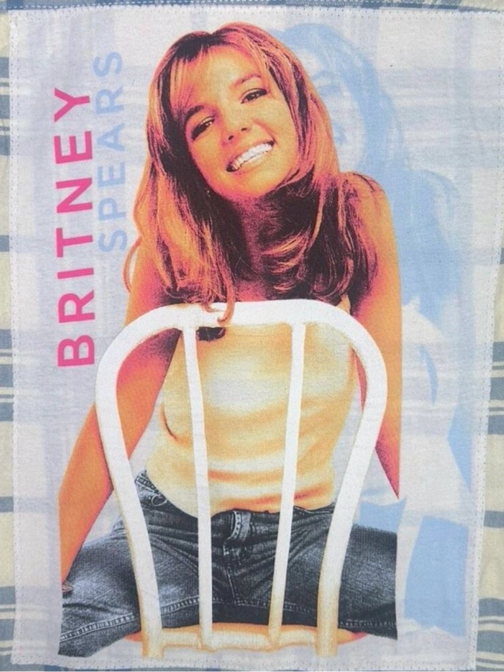 Custom G George Britney Spears Back Flannel Shacket - Size 3XL